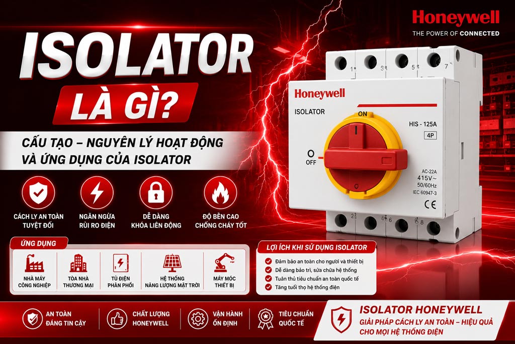 Isolator Là Gì? Cấu Tạo, Chức Năng Và Cách Phân Biệt Với Aptomat