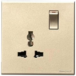 Ổ cắm đơn 3 chấu chuẩn Quốc tế - EW2835SP0SGL