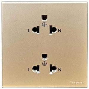 Ổ cắm đôi 3 chấu - EW4158SP0SGL